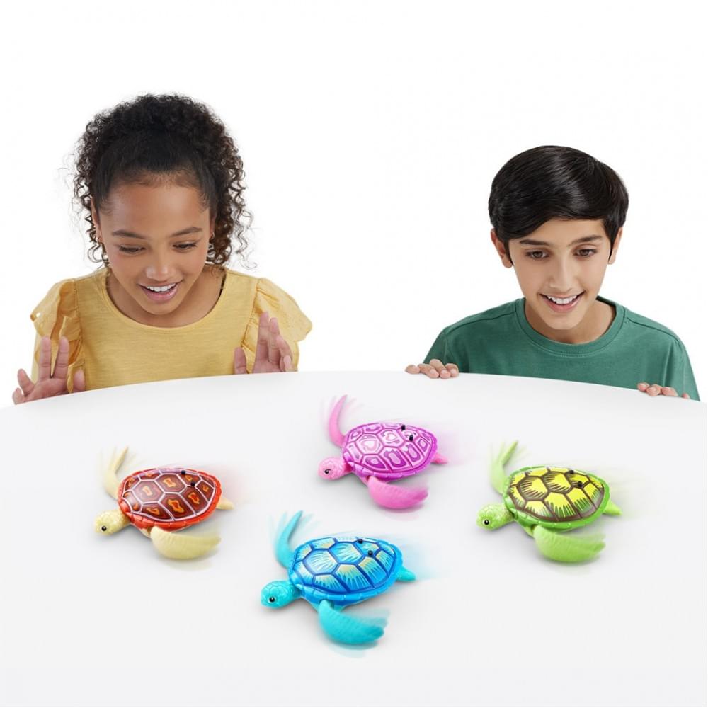 Інтерактивна іграшка РОБОЧЕРЕПАХА Pets & Robo Alive 7192UQ1-2 фіолетова