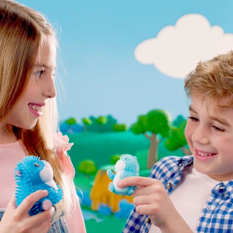 Стретч-іграшка у вигляді тварини Мила сім'я #sbabam 8/SC22 серія "Softy friends"