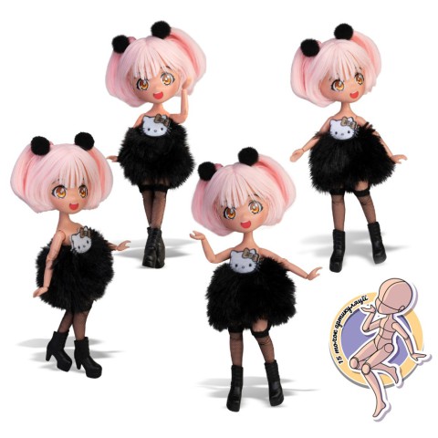 Дитяча лялька "Золота Діва" 4SF Manga Dolls HKTF0200 серії "Hello Kitty"