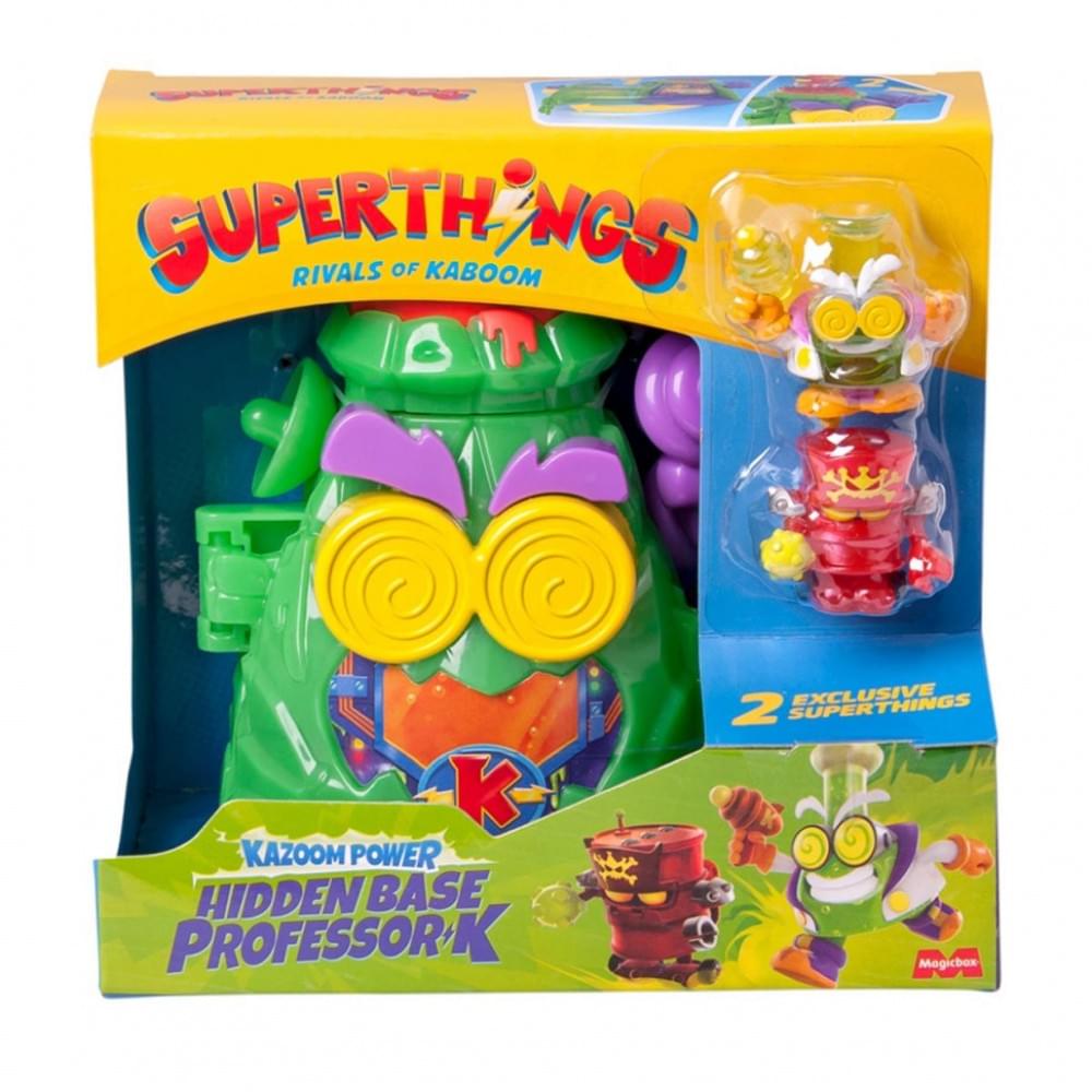 Дитячий ігровий набір "Прихована база професора К" SuperThings PSTSP112IN250 серії "Kazoom Power"