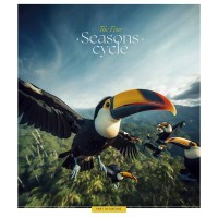 Зошит учнівський "Four seasons" 048-3403L-4 у лінію, 48 аркушів