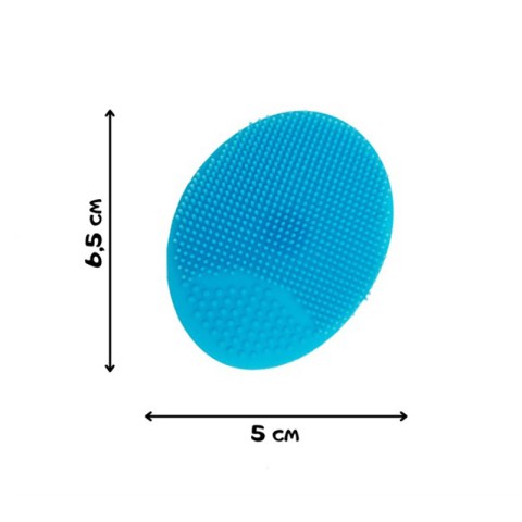Силіконова мочалка для купання новонароджених MGZ-0923(Blue)