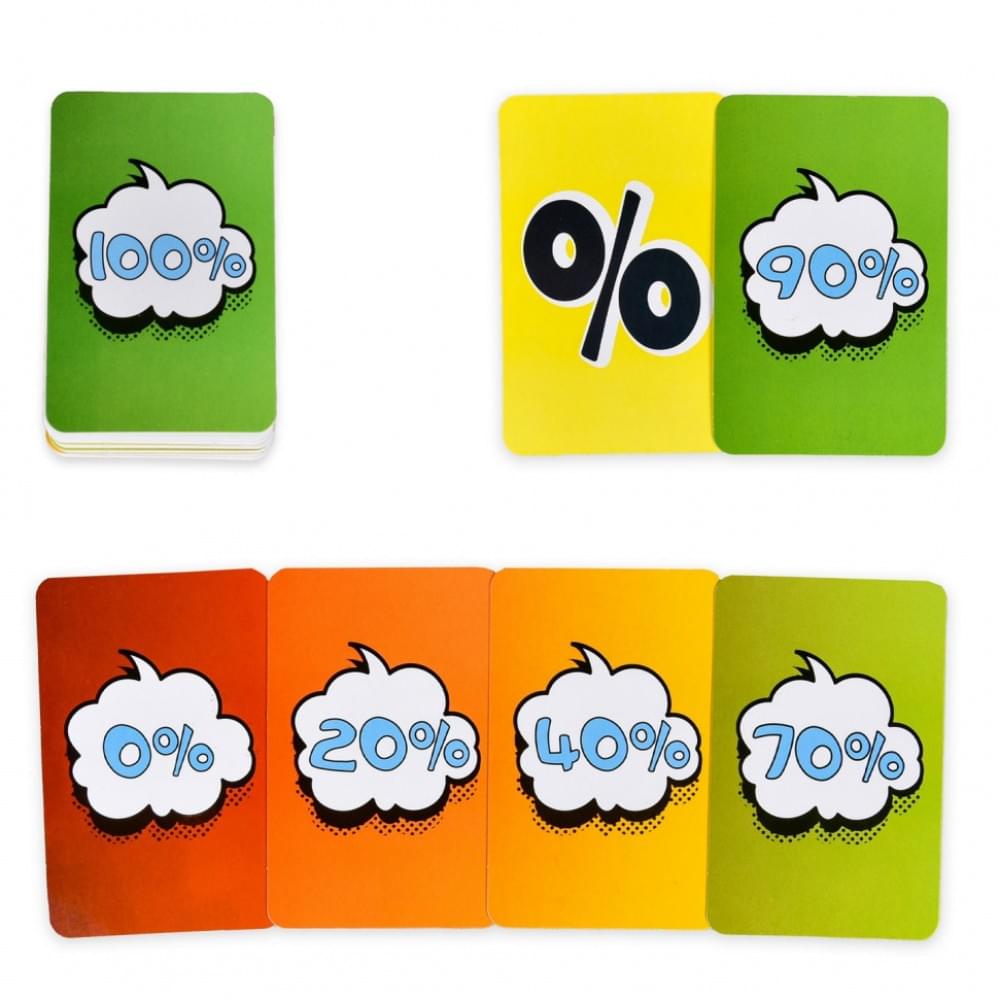 Настільна гра "Весела компанія 100%" 30949, 110 карток