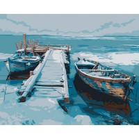 Картина за номерами "Холодна пристань" 11079-АС 40х50 см