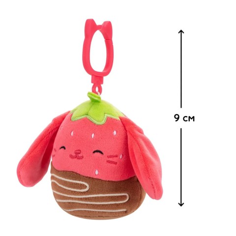 М'яка іграшка на кліпсі Кролик Гунда Squishmallows SQCP00464, 9 см