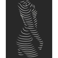 Картина за номерами "Звабливий силует" 10117-AC 40х50 см