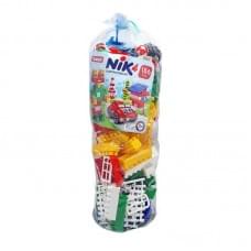 Дитячий конструктор з великими деталями "NIK-4" 71894, 186 деталей