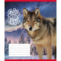 Зошит учнівський "Тварини" 018-530247K-4 в клітинку, 18 аркушів