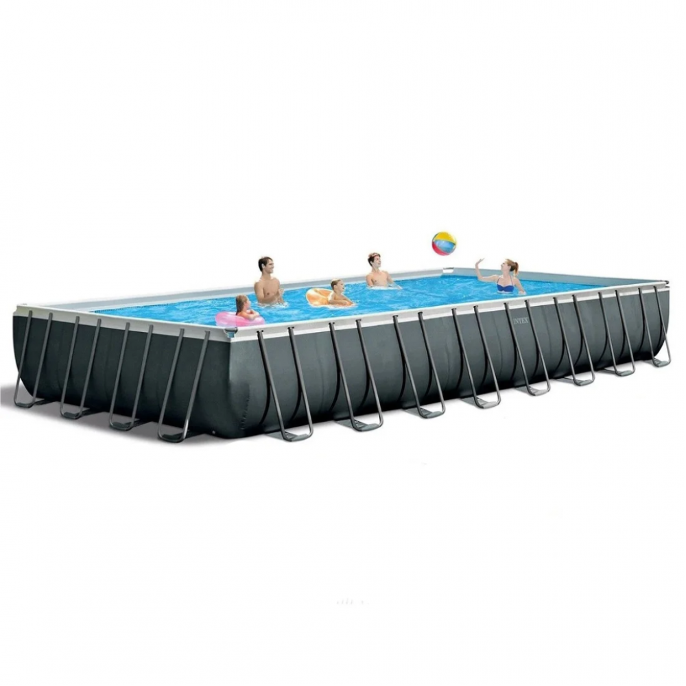 Басейн каркасний "PREMIUM POOL" INTEX 26378 Фільтр-насос, сходи, підстилка, тент