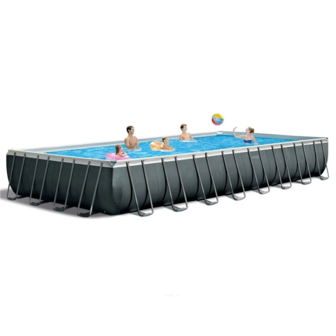 Басейн каркасний "PREMIUM POOL" INTEX 26378 Фільтр-насос, сходи, підстилка, тент