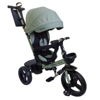 Велосипед дитячий триколісний MT 1001-1 Frost Green з батьківською ручкою