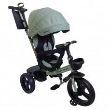 Велосипед дитячий триколісний MT 1001-1 Frost Green з батьківською ручкою