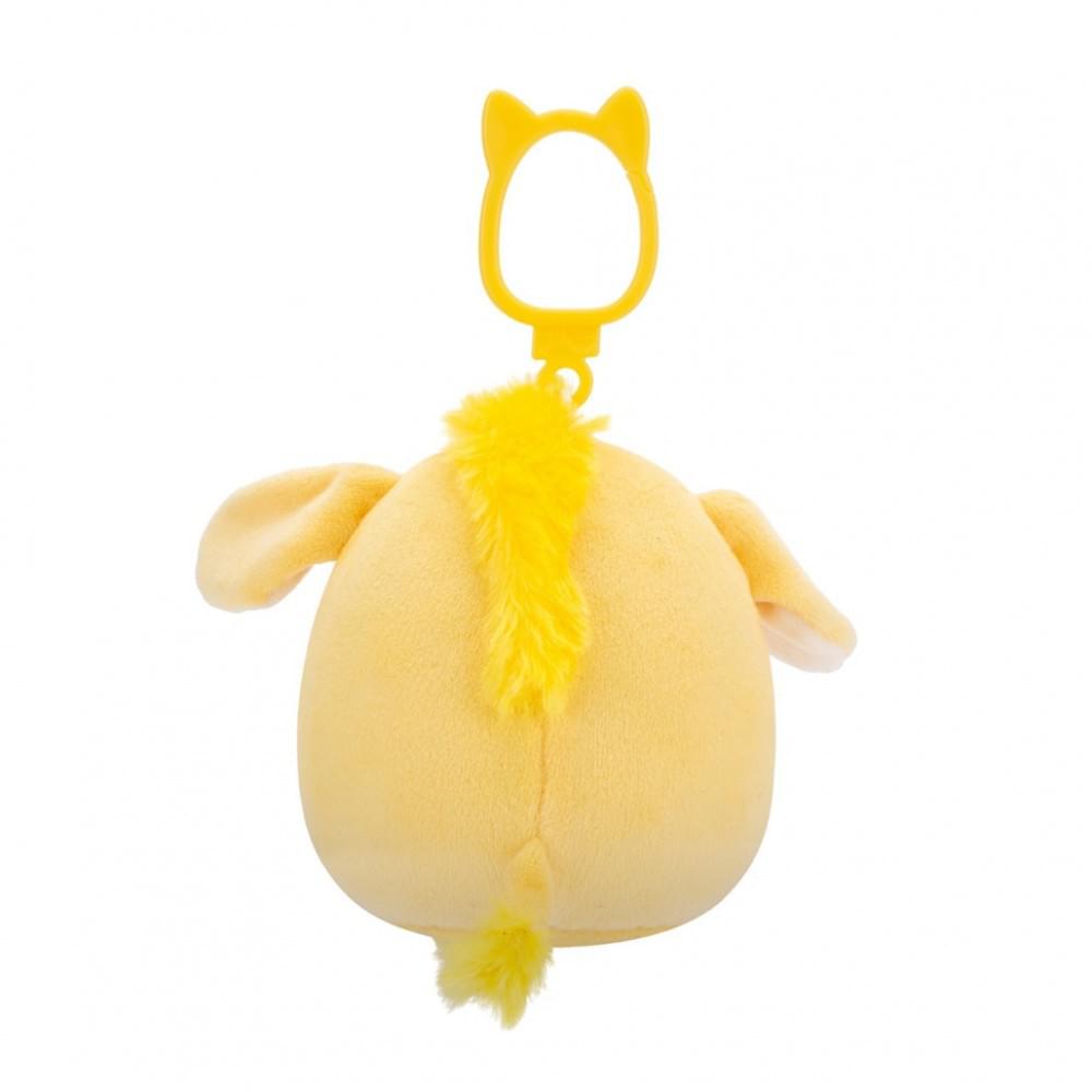 М'яка іграшка на кліпсі Ослик Гевін Squishmallows SQCP00461, 9 см