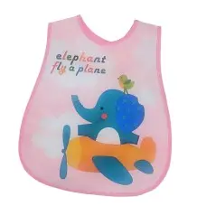 Слюнявчик детский клеенчатый MGZ-0605-12 на липучке