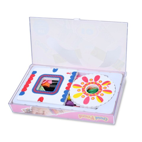 Дитячий набір творчості "New babylon" 11888C нитки 10 штук 10 кольорів