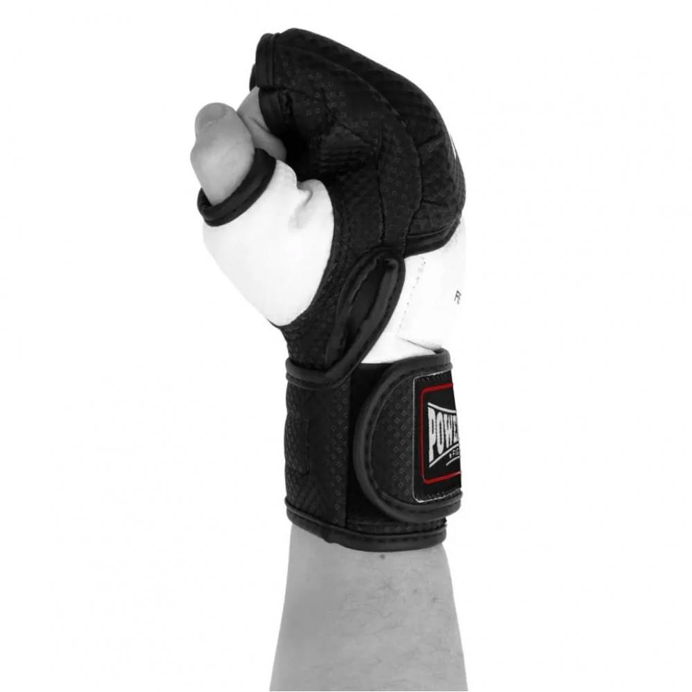 Рукавички для MMA PowerPlay PP_3075_XL_BI/White, Чорно-білий XL