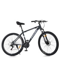 Велосипед MTB2903-5, 29 дюймів, алюм.рама 19 Shimano 21SP сіро-чорний