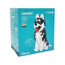 Піксельний конструктор "Хаскі" DM3029 пластиковий, 753 деталі