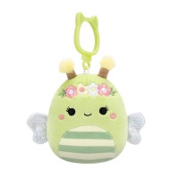 М'яка іграшка на кліпсі Бджілка Сібіл Squishmallows SQCP00460, 9 см