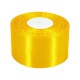 Атласна стрічка для рукоділля АБ-504, 5 см x 23 м, Жовтий