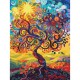 Картина за номерами "Древо буття" KHO5140, 30х40 см