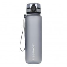 Пляшка для води UZSPACE 3038(Grey) 1000 мл, сіра