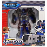 Машинка-трансформер "Tobot" 525-1, 2 в 1 Синій