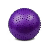 Масажний м'яч для фітнесу EasyFit EF-3015-V 65 см, фіолетовий