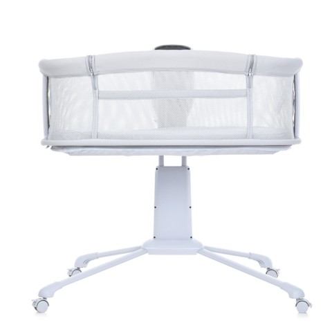 Дитяче ліжечко-люлька 3 в 1 Mastela 3328 приставна, музика, таймер, москітна сітка, білий