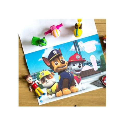 Альбом з наклейками "Щенячий патруль" 10192004, 2 листи з наклейками