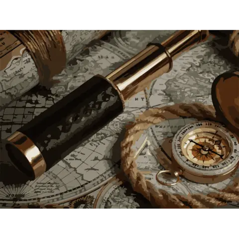 Картина за номерами. Art Craft "Мрії мандрівника" 40 * 50 см 10521-AC