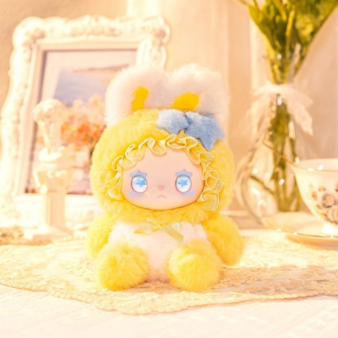 Колекційна м'яка іграшка з кільцем "Зайчики" POP TOP Lucky Emma MJ-000090 серії "Lovely Emma"