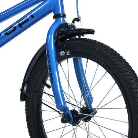 Велосипед дитячий MB 18012-1 колеса 18 дюймів, синій
