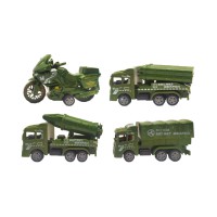 Ігровий набір машинок "Військова техніка" BQ600-4 4 шт