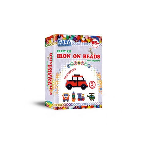 Набір для творчості "Магніти з термомозаїки без планшета "Транспорт" TM-019