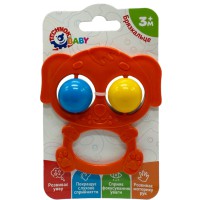 Дитяче брязкальце "Собачка" 9338TXK-6 помаранчевий