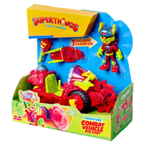 Дитячий ігровий набір "Кід Ф'юрі" SuperThings PSTSP116IN210 серії "Combat Vehicles"