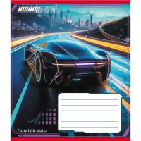 Зошит учнівський "Авто майбутнього" 018-530292K-5 в клітинку, 18 аркушів