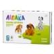 Набір пластиліну "Собаки-Друзі Далматинець Турбо, Лабрадор Ням-Ням, Бігль Вокі" ЛІПАКА 60058-UA01 самостійно твердіє