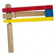 Дитяча розвиваюча музична іграшка "Тріскачка" RZV106, 12,5 см