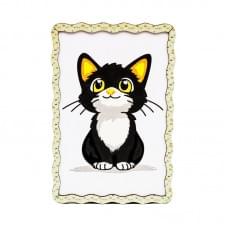 Дитячий набір для розпису по дереву "Котик-мрійник" Puz-22977 формат А5