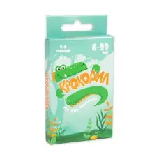 Настольная развлекательная игра «Крокодил» 30786 на украинском языке 35 карточек