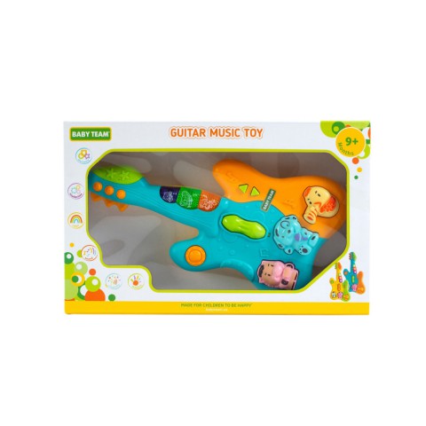Дитяча музична іграшка "Гітара" 8644_гітара_блакитна
