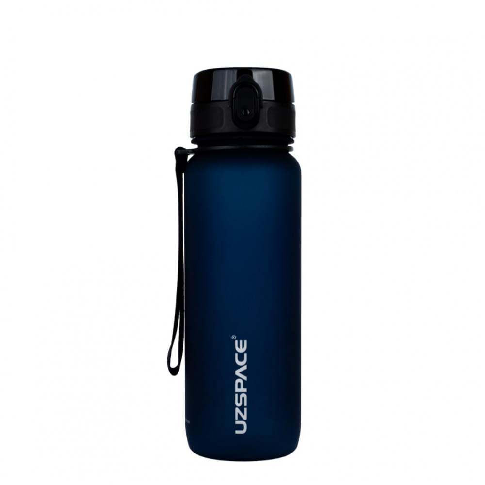 Пляшка для води UZSPACE 3053(Dark-Blue) 800 мл, темно-синя