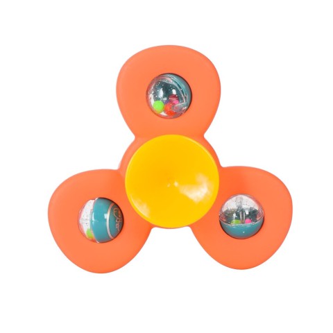 Дитяче брязкальце "Комахи" 6329 спінер, на присосці