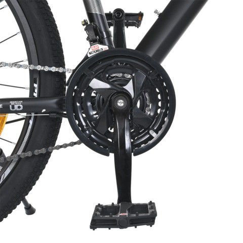 Велосипед SKD75 MTB 2605-1, 26 дюймів, сталева рама 16 Sunrun 24SP чорний
