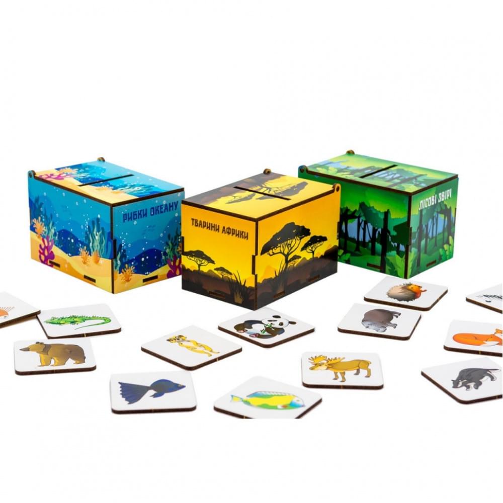 Дитячий Сортер Монтессорі "Чарівна природа" Арт-88738