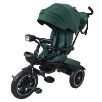 Дитячий триколісний велосипед MODENA ME 1193 Green, з батьківською ручкою