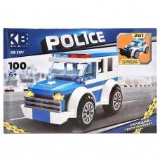 Дитячий конструктор Поліцейська серія Police KB 217F 2 в 1, 100 деталей