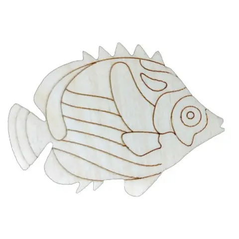 Набір дитячої творчості Розпис по дереву "Магніти-риби" РД-007